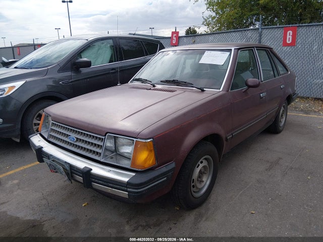 46202032 :رقم المزاد ، 1FABP1427DW138245 vin ، 1983 Ford Escort Gl مزاد بيع