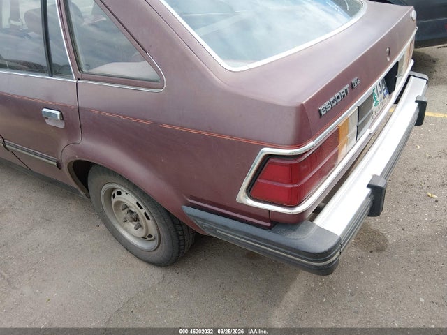 46202032 :رقم المزاد ، 1FABP1427DW138245 vin ، 1983 Ford Escort Gl مزاد بيع