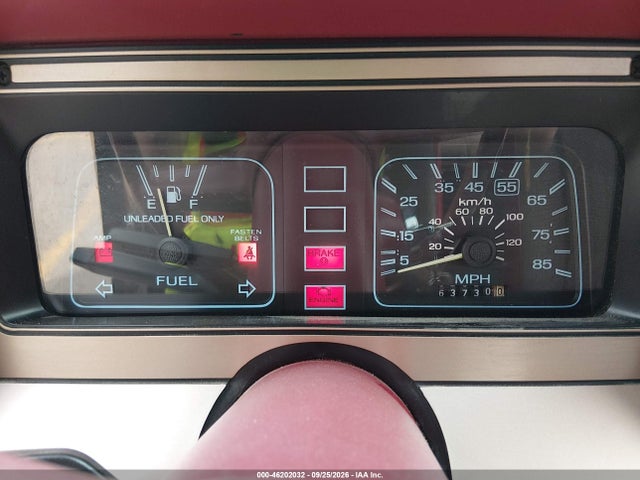 46202032 :رقم المزاد ، 1FABP1427DW138245 vin ، 1983 Ford Escort Gl مزاد بيع