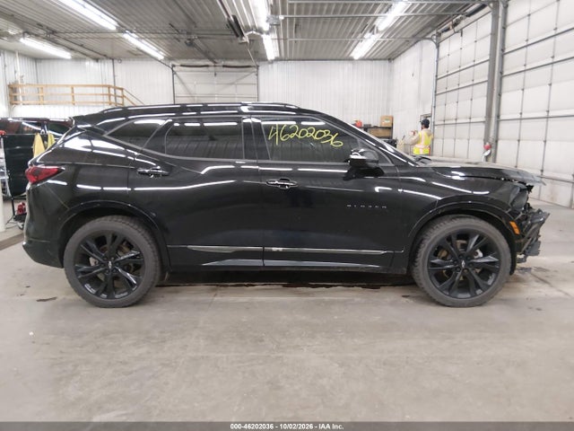 2022 Chevrolet Blazer Awd Rs მანქანა იყიდება აუქციონზე, vin: 3GNKBKRS7NS118198, აუქციონის ნომერი: 46202036