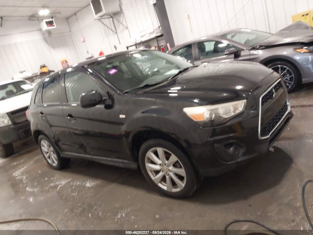 2014 Mitsubishi Outlander Sport Es მანქანა იყიდება აუქციონზე, vin: 4A4AR3AU8EE022098, აუქციონის ნომერი: 46202227