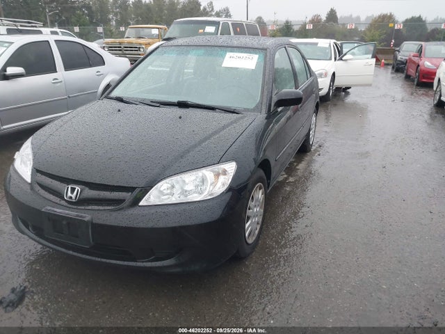 Aukcja sprzedaży 2005 Honda Civic Lx, vin: JHMES16595S004910, numer aukcji: 46202252