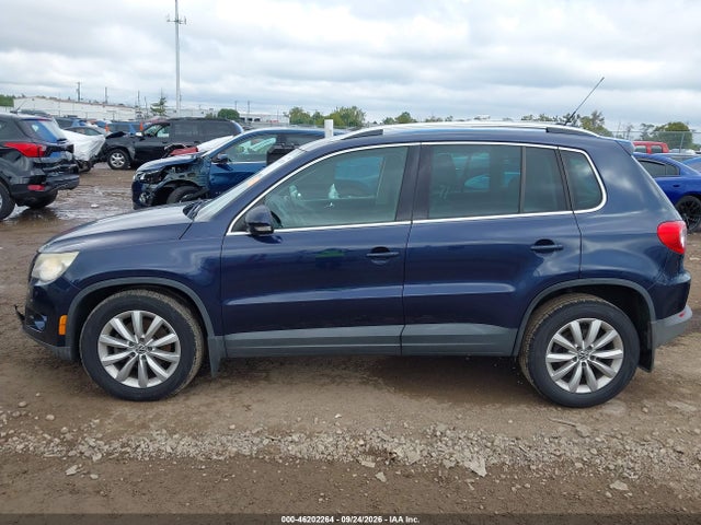 2011 Volkswagen Tiguan Se მანქანა იყიდება აუქციონზე, vin: WVGAV7AX3BW511319, აუქციონის ნომერი: 46202264
