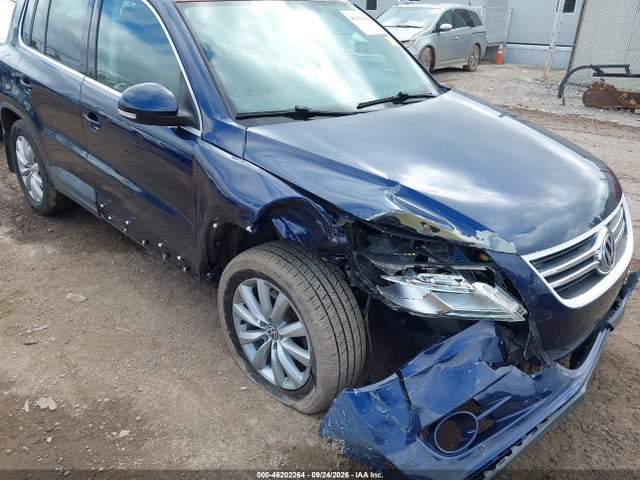 2011 Volkswagen Tiguan Se მანქანა იყიდება აუქციონზე, vin: WVGAV7AX3BW511319, აუქციონის ნომერი: 46202264