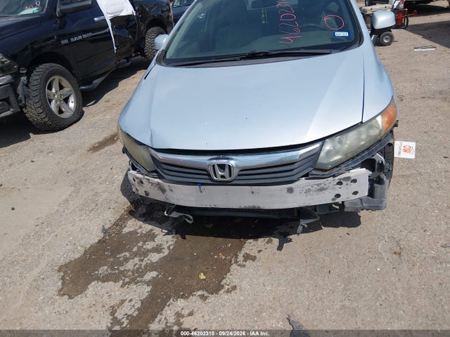 46202310 :رقم المزاد ، 2HGFB2F57CH600082 vin ، 2012 Honda Civic Sdn Lx مزاد بيع
