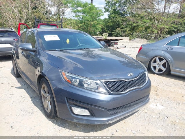 2015 Kia Optima Lx მანქანა იყიდება აუქციონზე, vin: KNAGM4A73F5596848, აუქციონის ნომერი: 46202315