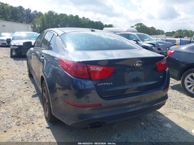 2015 Kia Optima Lx მანქანა იყიდება აუქციონზე, vin: KNAGM4A73F5596848, აუქციონის ნომერი: 46202315