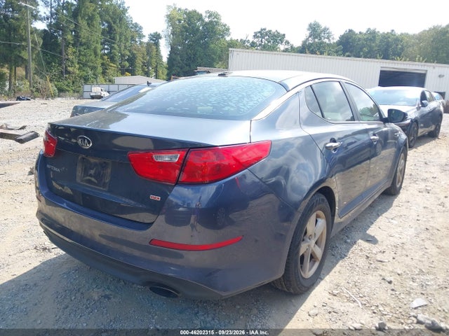 2015 Kia Optima Lx მანქანა იყიდება აუქციონზე, vin: KNAGM4A73F5596848, აუქციონის ნომერი: 46202315