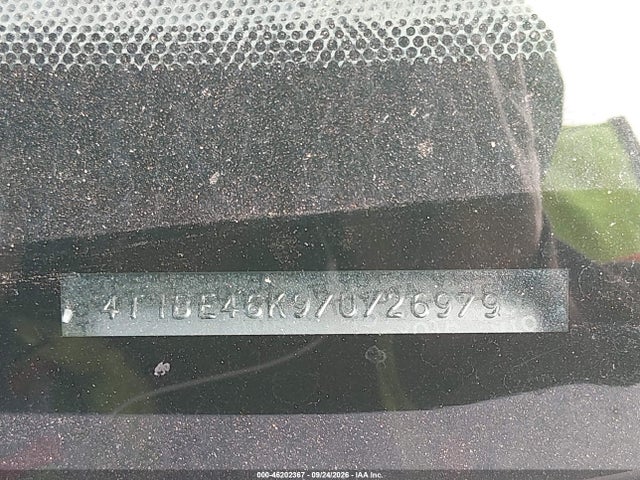 46202367 :رقم المزاد ، 4T1BE46K97U726979 vin ، 2007 Toyota Camry Ce مزاد بيع