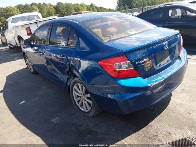 Aukcja sprzedaży 2012 Honda Civic Sdn Ex, vin: 2HGFB2F87CH585481, numer aukcji: 46202385