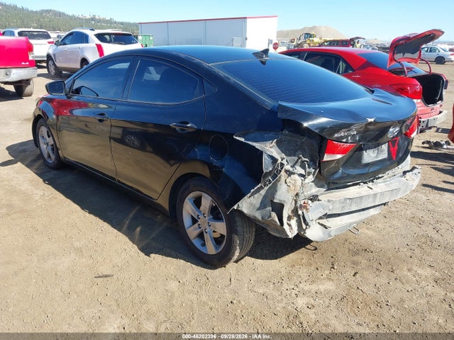 2013 Hyundai Elantra Gls მანქანა იყიდება აუქციონზე, vin: 5NPDH4AE9DH307266, აუქციონის ნომერი: 46202396