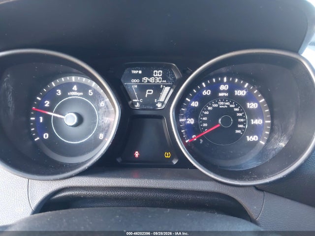 2013 Hyundai Elantra Gls მანქანა იყიდება აუქციონზე, vin: 5NPDH4AE9DH307266, აუქციონის ნომერი: 46202396