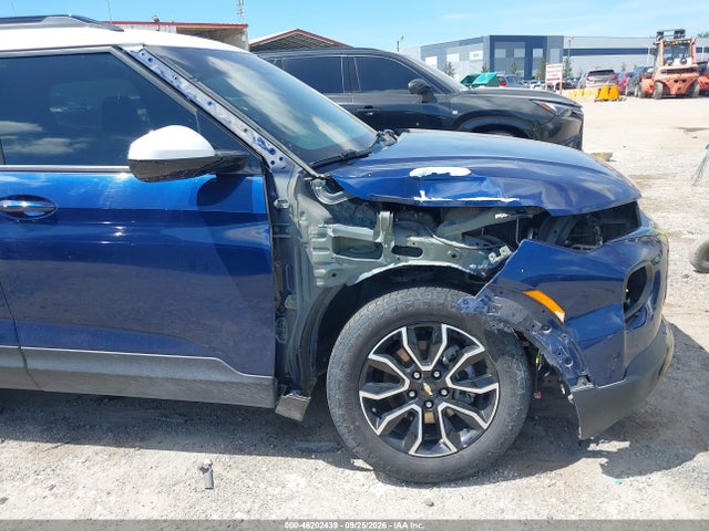 46202439 :رقم المزاد ، KL79MVSL1NB110127 vin ، 2022 Chevrolet Trailblazer Fwd Activ مزاد بيع