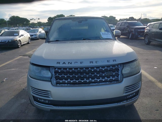 Aukcja sprzedaży 2014 Land Rover Range Rover 5.0l V8 Supercharged Ebony Edition/supercharged, vin: SALGS2TF6EA175299, numer aukcji: 46202475
