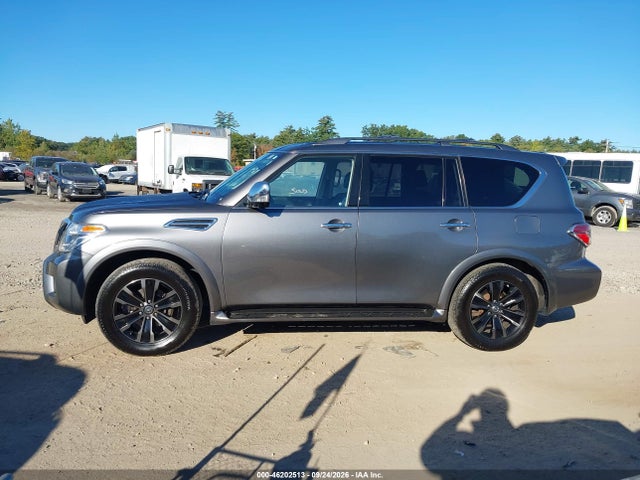 2019 Nissan Armada Platinum მანქანა იყიდება აუქციონზე, vin: JN8AY2NE2K9758146, აუქციონის ნომერი: 46202513