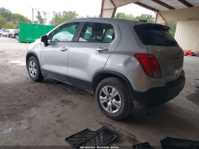 Aukcja sprzedaży 2016 Chevrolet Trax 1ls, vin: 3GNCJKSB2GL276138, numer aukcji: 46202534