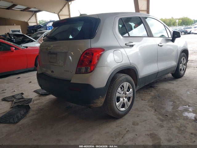 Aukcja sprzedaży 2016 Chevrolet Trax 1ls, vin: 3GNCJKSB2GL276138, numer aukcji: 46202534