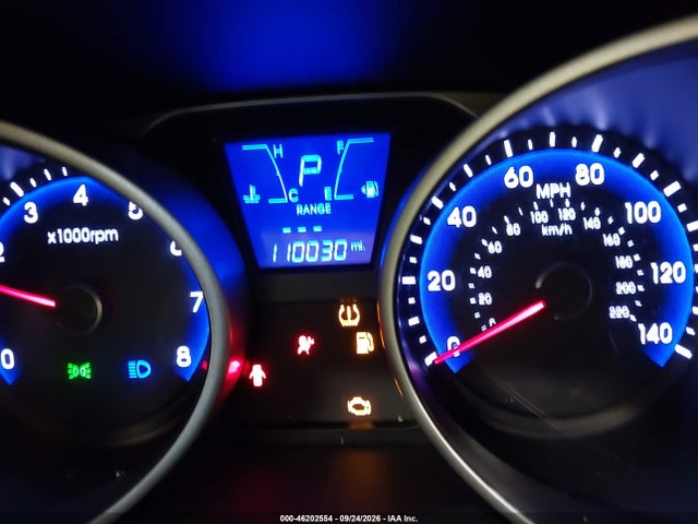 Продажа на аукционе авто 2013 Hyundai Tucson Gls, vin: KM8JUCAC7DU593286, номер лота: 46202554