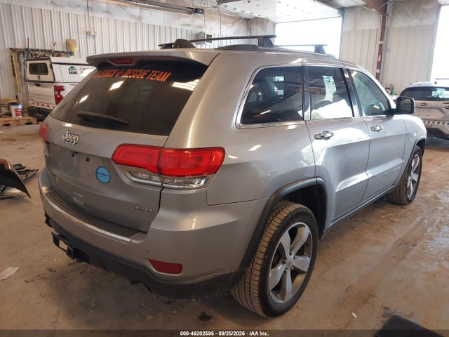 Aukcja sprzedaży 2015 Jeep Grand Cherokee Limited, vin: 1C4RJFBT1FC196102, numer aukcji: 46202595
