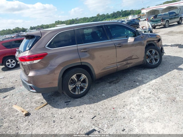 Продаж на аукціоні авто 2018 Toyota Highlander Limited Platinum, vin: 5TDYZRFH0JS276476, номер лоту: 46202619