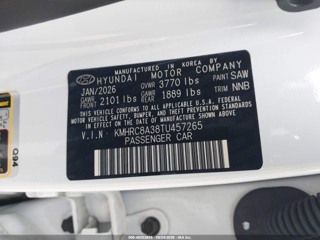 Hyundai Venue Sel 2026 KMHRC8A38TU457265 Image 9
