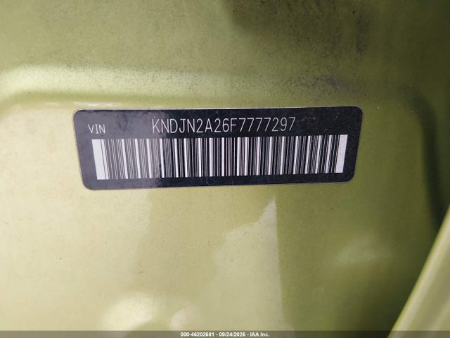 KIA Soul 2015 KNDJN2A26F7777297 Image 9