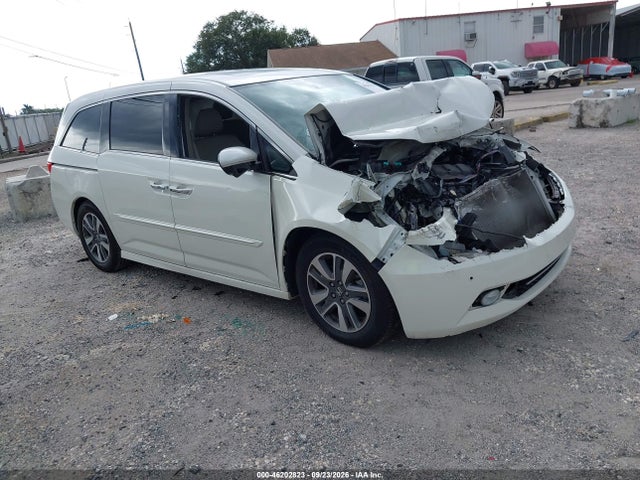 2015 Honda Odyssey Touring/touring Elite მანქანა იყიდება აუქციონზე, vin: 5FNRL5H96FB090019, აუქციონის ნომერი: 46202823