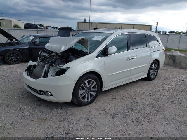 2015 Honda Odyssey Touring/touring Elite მანქანა იყიდება აუქციონზე, vin: 5FNRL5H96FB090019, აუქციონის ნომერი: 46202823