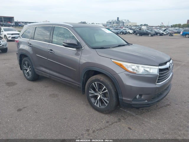 Aukcja sprzedaży 2016 Toyota Highlander Xle V6, vin: 5TDJKRFH1GS228841, numer aukcji: 46202830