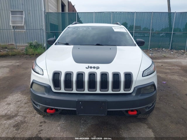 2015 Jeep Cherokee Trailhawk მანქანა იყიდება აუქციონზე, vin: 1C4PJMBS3FW709755, აუქციონის ნომერი: 46202868