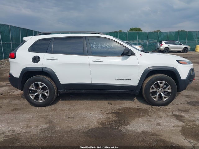 2015 Jeep Cherokee Trailhawk მანქანა იყიდება აუქციონზე, vin: 1C4PJMBS3FW709755, აუქციონის ნომერი: 46202868