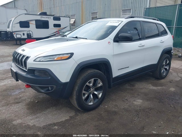 2015 Jeep Cherokee Trailhawk მანქანა იყიდება აუქციონზე, vin: 1C4PJMBS3FW709755, აუქციონის ნომერი: 46202868