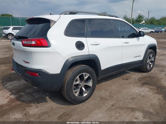 2015 Jeep Cherokee Trailhawk მანქანა იყიდება აუქციონზე, vin: 1C4PJMBS3FW709755, აუქციონის ნომერი: 46202868