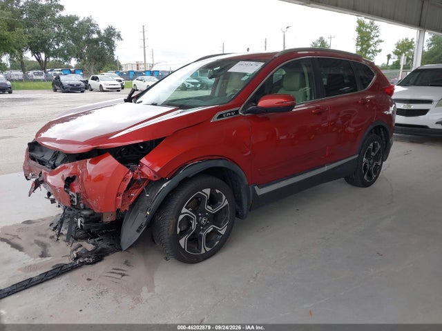 2017 Honda Cr-v Touring მანქანა იყიდება აუქციონზე, vin: 5J6RW1H91HL002133, აუქციონის ნომერი: 46202879