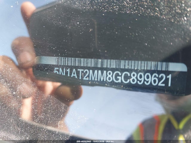 Продаж на аукціоні авто 2016 Nissan Rogue Sv, vin: 5N1AT2MM8GC899621, номер лоту: 46202960