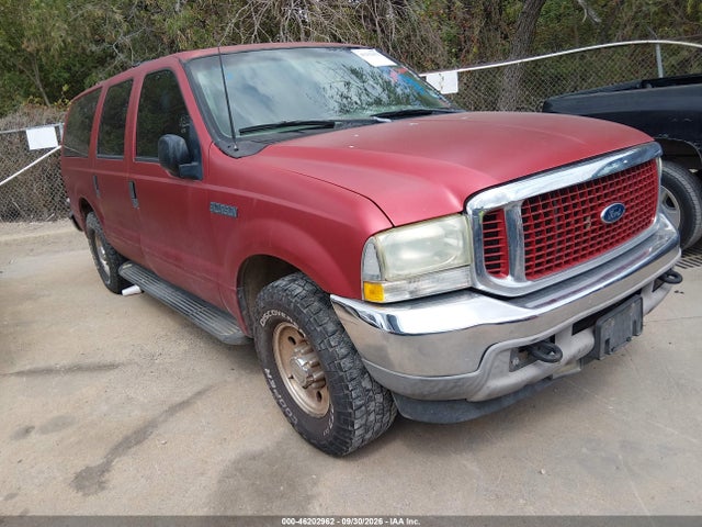 2003 Ford Excursion Xlt მანქანა იყიდება აუქციონზე, vin: 1FMNU40L03ED39498, აუქციონის ნომერი: 46202962