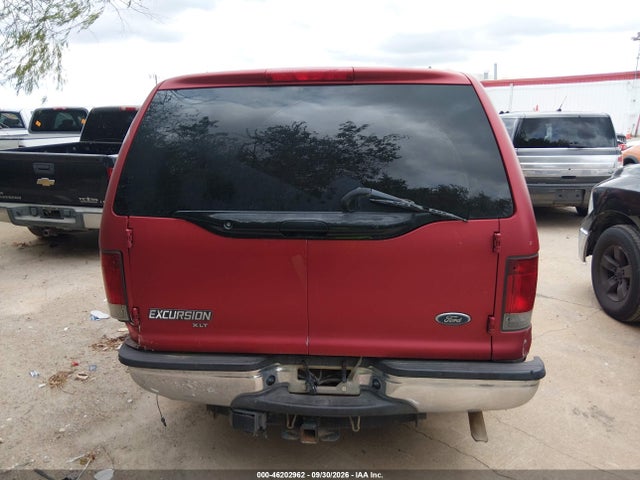 2003 Ford Excursion Xlt მანქანა იყიდება აუქციონზე, vin: 1FMNU40L03ED39498, აუქციონის ნომერი: 46202962