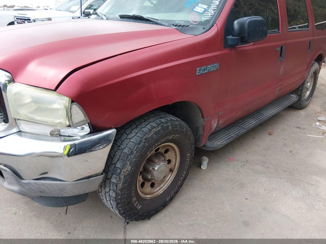 2003 Ford Excursion Xlt მანქანა იყიდება აუქციონზე, vin: 1FMNU40L03ED39498, აუქციონის ნომერი: 46202962