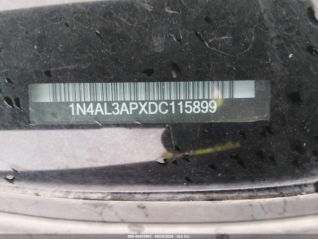 Aukcja sprzedaży 2013 Nissan Altima 2.5 S, vin: 1N4AL3APXDC115899, numer aukcji: 46202963