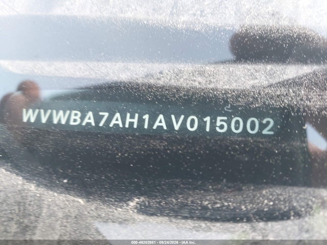 46202981 :رقم المزاد ، WVWBA7AH1AV015002 vin ، 2010 Volkswagen Eos Komfort مزاد بيع