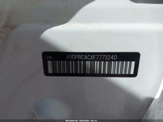 Продаж на аукціоні авто 2015 Kia Sportage Lx, vin: KNDPBCACXF7773240, номер лоту: 46203186