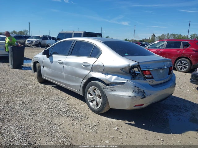 46203207 :رقم المزاد ، 19XFB2F55FE051562 vin ، 2015 Honda Civic Lx مزاد بيع