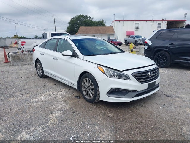 46203214 :رقم المزاد ، 5NPE34AF4HH467086 vin ، 2017 Hyundai Sonata Limited مزاد بيع