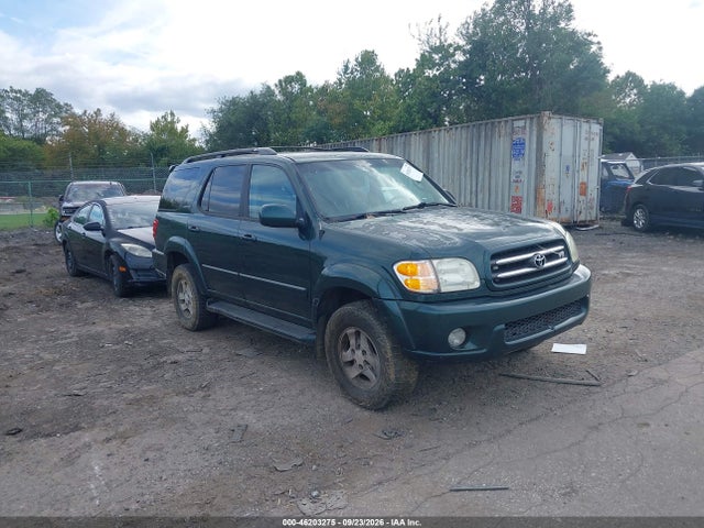 Aukcja sprzedaży 2002 Toyota Sequoia Limited, vin: 5TDBT48A82S079289, numer aukcji: 46203275
