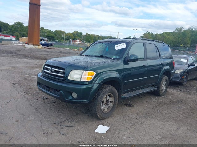 46203275 :رقم المزاد ، 5TDBT48A82S079289 vin ، 2002 Toyota Sequoia Limited مزاد بيع