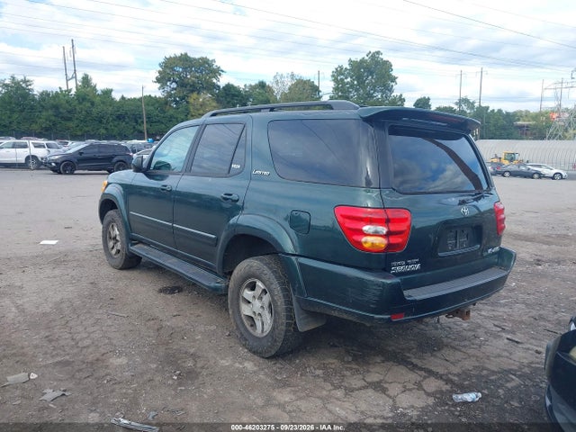 46203275 :رقم المزاد ، 5TDBT48A82S079289 vin ، 2002 Toyota Sequoia Limited مزاد بيع