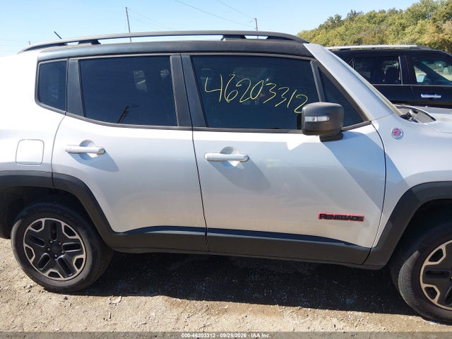 Продаж на аукціоні авто 2017 Jeep Renegade Trailhawk 4x4, vin: ZACCJBCB5HPF25841, номер лоту: 46203312