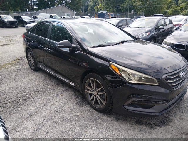 2017 Hyundai Sonata Sport 2.0t მანქანა იყიდება აუქციონზე, vin: 5NPE34AB0HH521478, აუქციონის ნომერი: 46203346