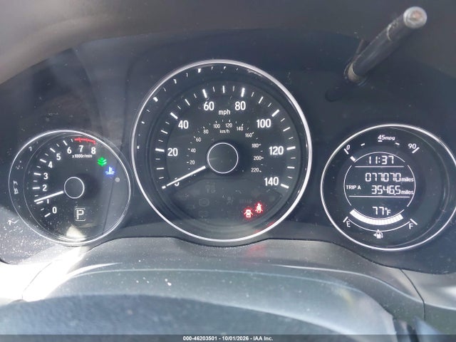 Aukcja sprzedaży 2018 Honda Hr-v Ex-l, vin: 3CZRU6H77JM720730, numer aukcji: 46203501