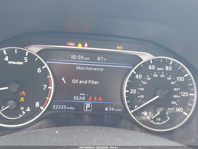 Продажа на аукционе авто 2025 Nissan Altima Sv Fwd, vin: 1N4BL4DV2SN408976, номер лота: 46203515